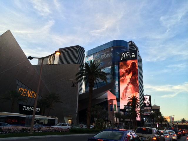 Vegas snapshot from car