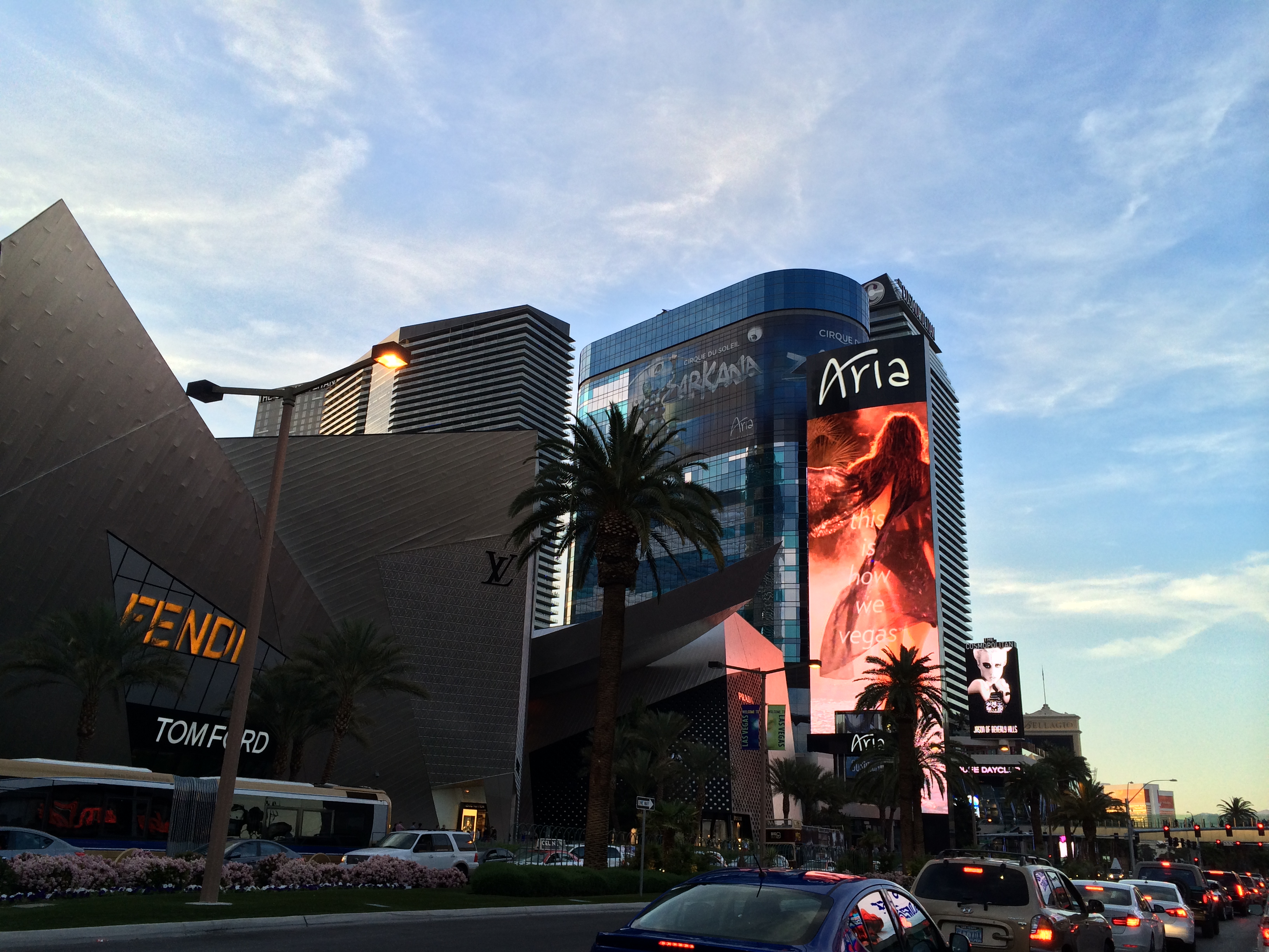 Vegas snapshot from car